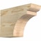 Ekena Millwork Yorktown Rough Sawn Rafter Tail, Douglas Fir, 4"W x 8"H x 12"L RFT04X08X12YOR00RDF - alternate 1